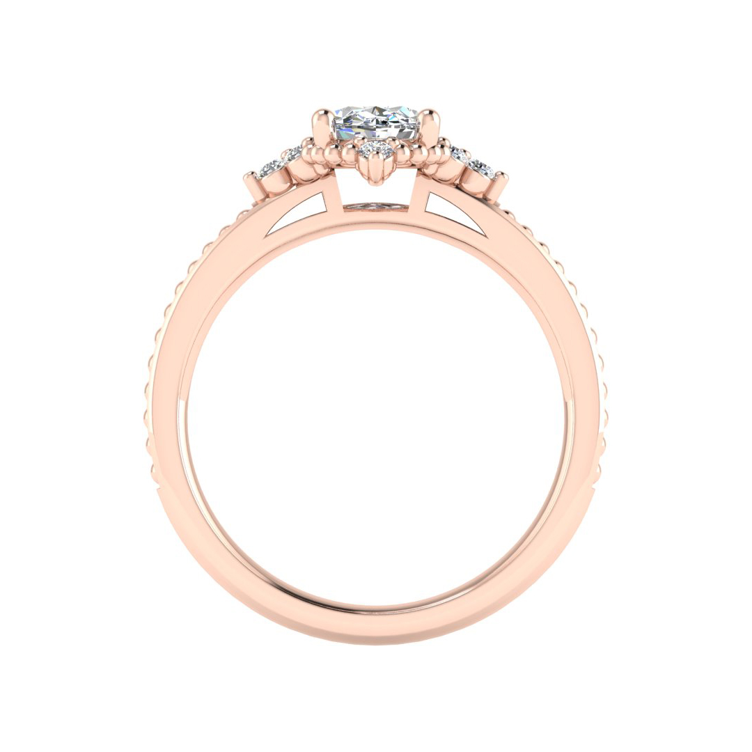 Ainsley Halo Engagement Ring